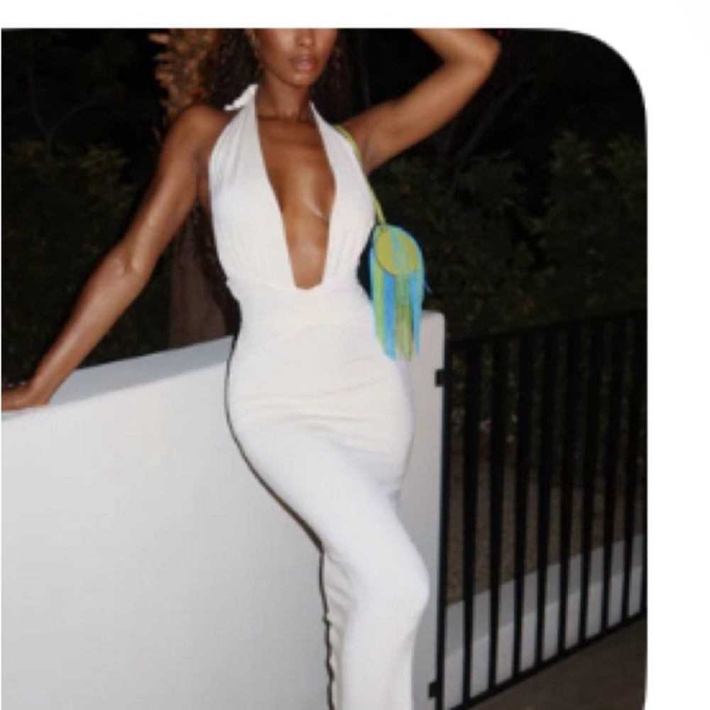 Meshki White Maxi Dress